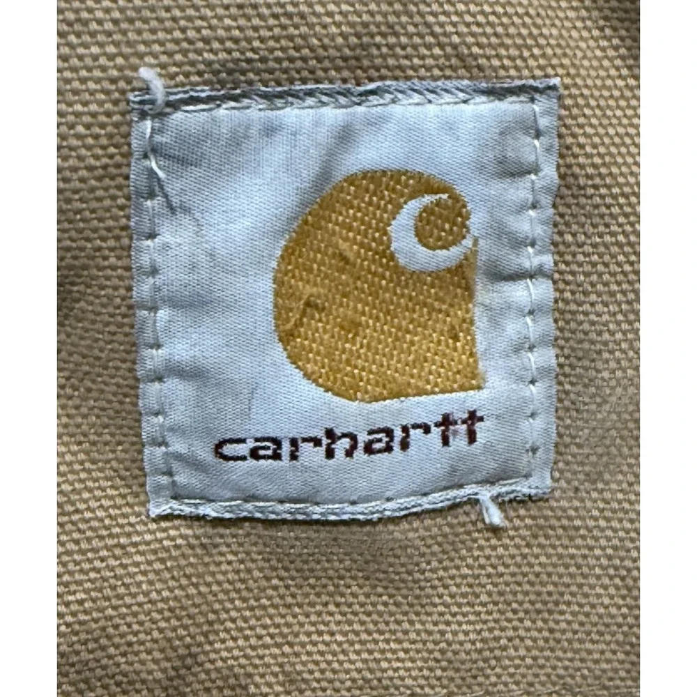 Carhartt Vintage Hunting Shooting Jacket Large‎ DBL Shoulder Detachable Large